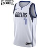 Dres Dallas Mavericks Dwight Powell 7 Nike 2022-23 Association Edition Bijela Swingman - Dječji